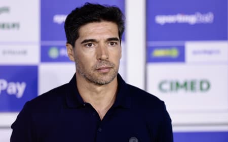 Abel Ferreira comanda o Palmeiras contra o Fluminense (Foto: Marcello Zambrana/Agif/Gazeta Press)