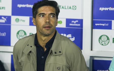 Abel Ferreira na final do Paulistão (Foto: Vinicius Nunes/Agência F8/Gazeta Press)
