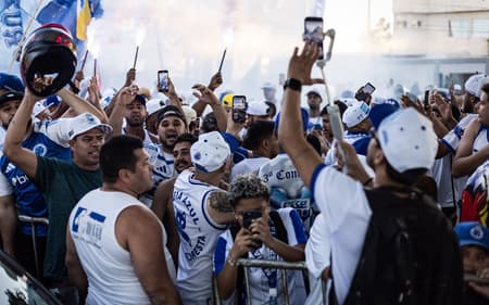 Treino, na Toca 2 (Foto: Gustavo Aleixo/Cruzeiro)