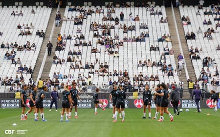 Corinthians jogou final do Brasileirão Feminino 2025 na Neo Química Arena. (Foto: @rafaelribeirorio I CBF)
