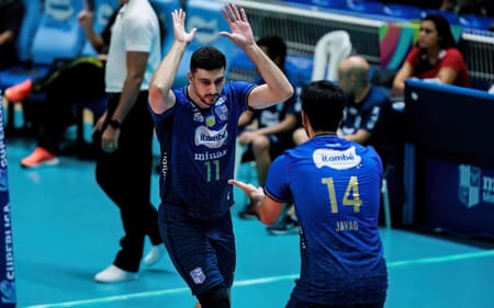 Itambé Minas na Superliga Masculina (Foto: Hedgard Moraes/Minas Tênis Clube)