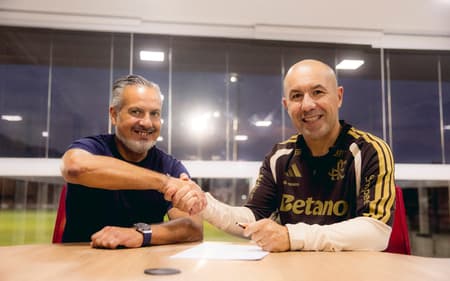 Leonardo Jardim, novo técnico do Flamengo (Foto:Adriano Fontes/Flamengo)