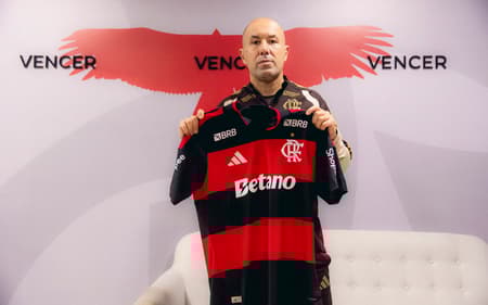Leonardo Jardim, novo técnico do Flamengo (Foto:Adriano Fontes/Flamengo)