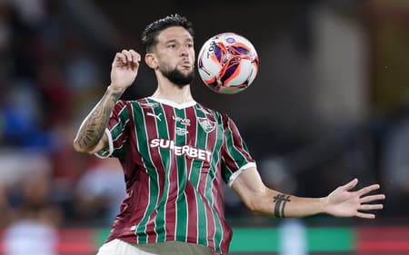 Jemmes em ação em Fluminense x Flamengo (Foto: Marcelo Gonçalves/ Fluminense FC)