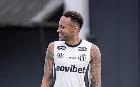 Neymar será titular do Santos no duelo contra o Internacional. (Foto: Raul Baretta/ Santos FC)