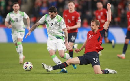 República Tcheca eliminou a Irlanda (Foto: Foto por Milan Kammermayer / AFP)