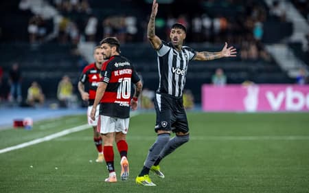 Barboza em ação em Botafogo x Flamengo (Foto: Affonso Andrade/Agência F8/Gazeta Press)