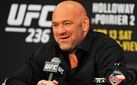 Dana White fará evento do UFC na Casa Branca (Foto: Logan Riely/AFP)