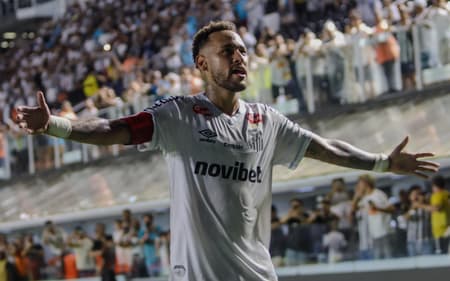 Neymar em Santos x Vasco