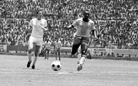 Brasil x INglaterra - Copa do Mundo de 1970