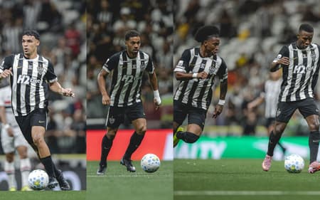 Reforços do Atlético (Fotos: Pedro Souza / Atlético)