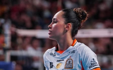 Maira Cipriano, do Osasco, sofreu tentativa de agressão em jogo da Superliga contra o Fluminense (Foto: Reprodução/ Instagram)
