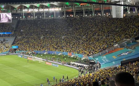 Maracanã lotado para o jogo da Seleção (Foto: Gabriel Gaudêncio/Lance!)