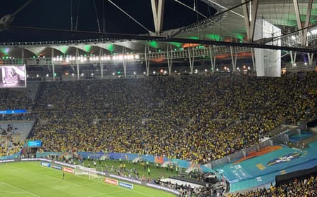 Maracanã lotado para o jogo da Seleção (Foto: Gabriel Gaudêncio/Lance!)