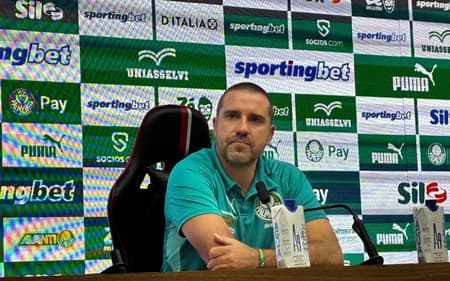 João Martin auxiliar técnico Palmeiras