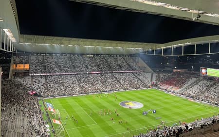 Neo Quimica Arena antes de Corinthians e Flamengo (Foto: Rafaela Cardoso/ Lance!)