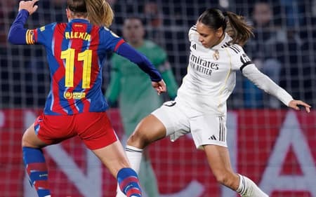 Barcelona e Real Madrid se enfrentam nesta quarta-feira. (Foto: Real Madrid Feminino/Divulgação)