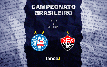 Bahia x Vitória jogam pelo Brasilierão (Arte Lance!)