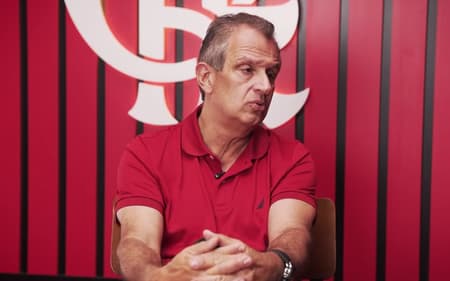 Luiz Eduardo Baptista (BAP) é o presidente do Flamengo (Foto: Reprodução/Flamengo TV)