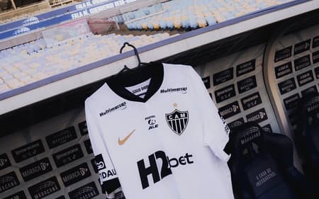 camisa Atlético contra o Fluminense (Foto: Reprodução Atlético)