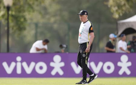 Carlo Ancelotti, técnico da Seleção