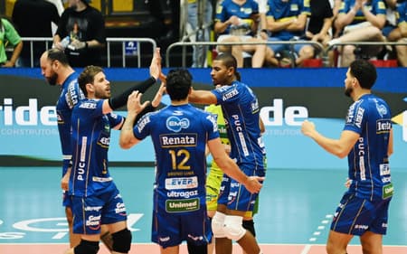 Campinas é campeão inédito da Copa Brasil de vôlei (Foto: Divulgação/ CBV)