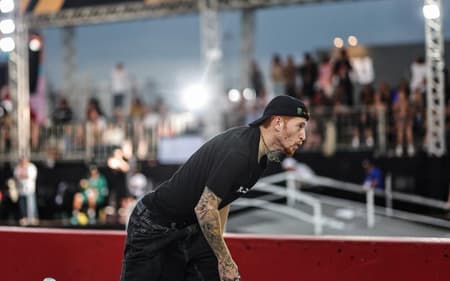 Giovanna Vianna foi o líder das eliminatórias do street no Mundial de Skate (Foto: Divulgação/ STU)