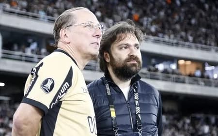John Textor e João Paulo Magalhães (Foto: Vítor Silva/Botafogo)