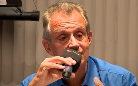 Luiz Eduardo Baptista, o Bap, presidente do Flamengo (Foto: Reprodução/Flamengo TV)