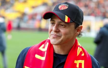 Felipe Massa durante homenagem em 2026 (Reprodução)