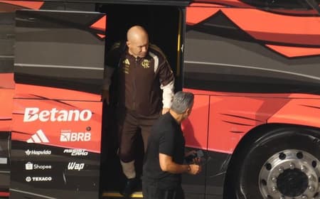 Leonardo Jardim no Maracanã para Fluminense x Flamengo (Foto: Lucas Bayer/Lance!)