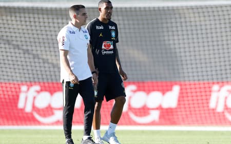 Rayan está recebendo primeira chance na Seleção Brasileira