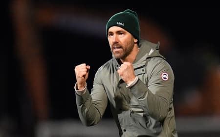 Ryan Reynolds é um dos donos do Wrexham, do País de Gales (Foto: Oli Scarff/AFP)