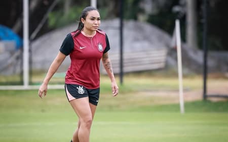 Thaís Regina inicia transição no Corinthians. (Rodrigo Gazzanel/Corinthians)