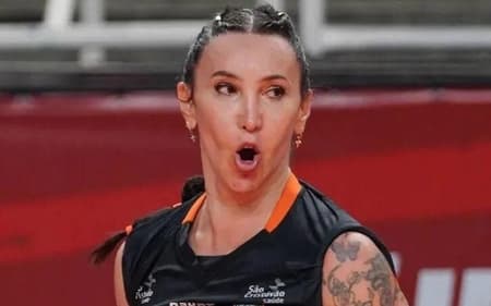 Tifanny em quadra (Foto: Osasco)