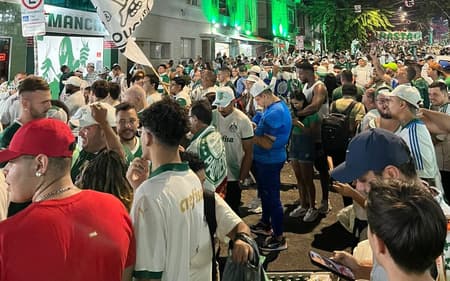 Torcida do Palmeiras no Allianz Parque (Foto: Rafaela Cardoso/Lance!)