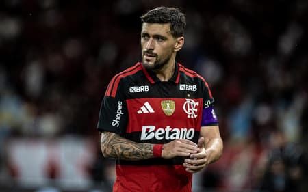 Arrascaeta em ação pelo Flamengo (Foto: Affonso Andrade/Agência F8/Folhapress)