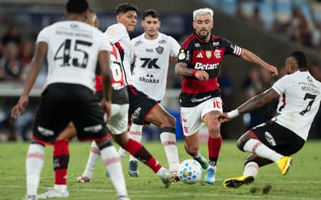 O jogo de volta está marcado para 14 de maio, no Barradão (Foto: Jorge Rodrigues/AGIF/Folhapress)