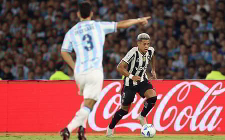 Matheus Martins em Racing x Botafogo, em 2025 (Foto: Vítor Silva/Botafogo)