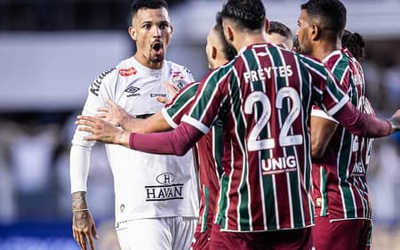Santos não vence o Fluminense desde 2021. (Foto: Raul Barletta/ Santos FC)