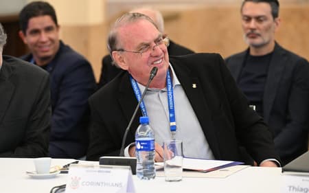 Osmar Stabile, presidente do Corinthians (Foto: Rodrigo Corsi/Ag. Paulistão)