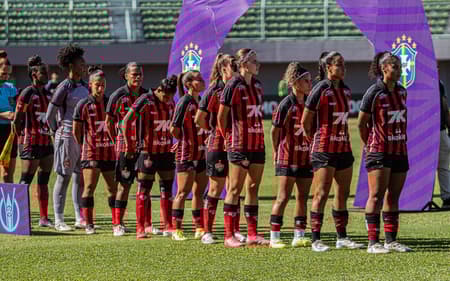 Vitória disputa a elite do Brasileirão Feminino nesta temporada. (Vitória EC/Divulgação)