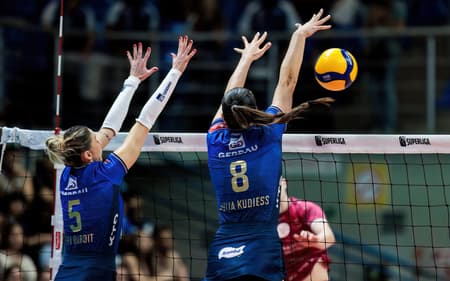 Minas x Maringá pelas quartas de final da Superliga Feminina 25/26 (Foto: Hedgard Moraes/MTC)