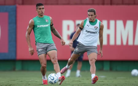 Millán ainda não estreou pelo Fluminense (Foto: Marcelo Gonçalves / Fluminense FC)