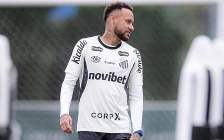 Neymar será titular do Santos diante do Atlético-MG. (Foto: Raul Baretta/ Santos FC)