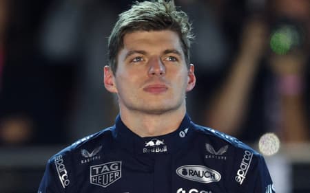 Max Verstappen foi o campeão do GP de Las Vegas (Foto: Patrick T. Fallon / AFP)