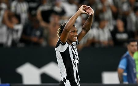 Danilo comemorando gol pelo Botafogo (Foto: Mauro Pimentel / AFP)