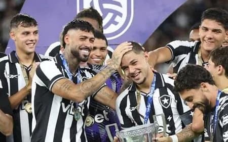 Liderança do Botafogo segue incentivando joias da base (Foto: Vitor Silva/Botafogo)