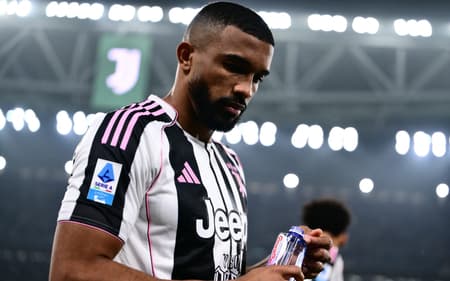 Bremer na vitória da Juventus sobre a Roma, pelo Campeonato Italiano