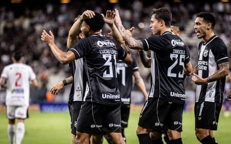 Partida entre Ceará e Primavera, pela Copa do Brasil (Foto: Gabriel Silva/Ceará SC)